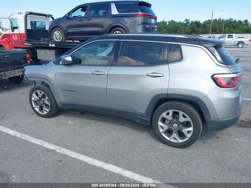 2019 Jeep Compass Limited Fwd VIN: 3C4NJCCB7KT715302 Lot: 40389364