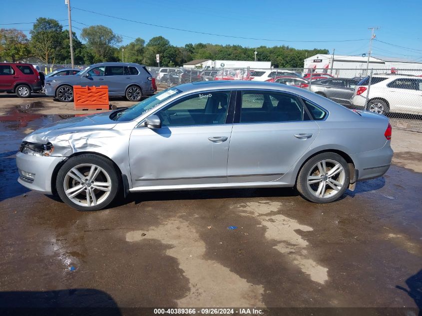 1VWBV7A32FC085780 2015 Volkswagen Passat 2.0L Tdi Se