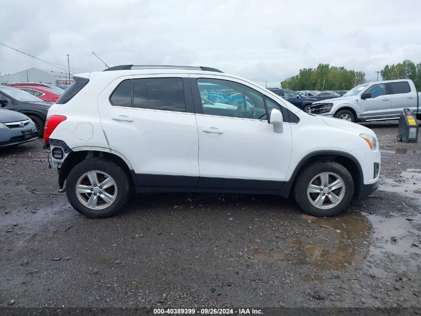 2015 Chevrolet Trax Lt VIN: 3GNCJRSB7FL185213 Lot: 40389399