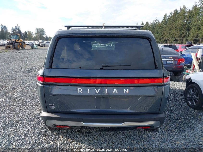 2024 Rivian R1S Adventure Dual Motor Max Pack/Adventure Dual Motor Perf Max Pack VIN: 7PDSGCBA6RN035632 Lot: 40389402