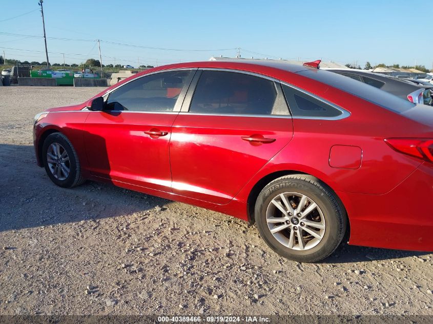 2016 Hyundai Sonata VIN: 5NPE24AF9GH404485 Lot: 40389466