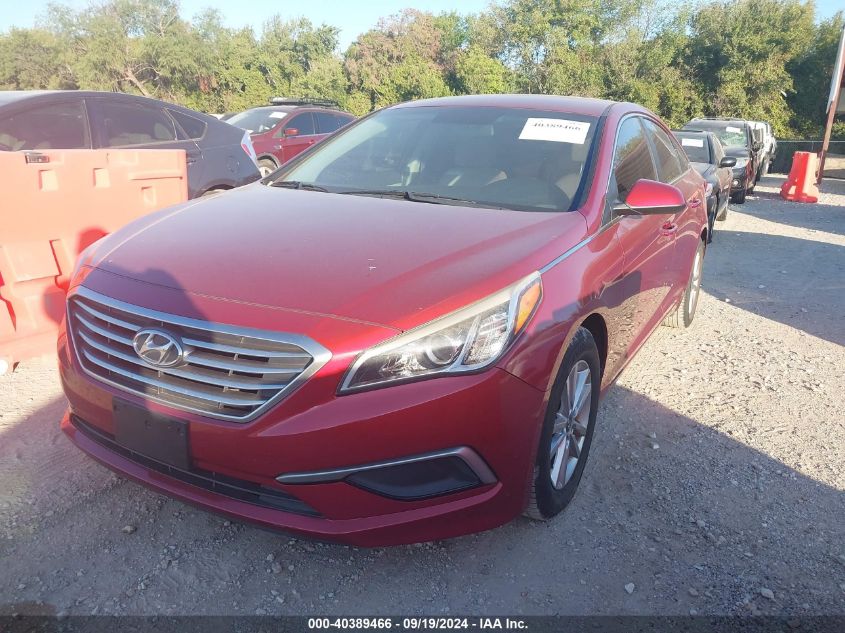 2016 Hyundai Sonata VIN: 5NPE24AF9GH404485 Lot: 40389466