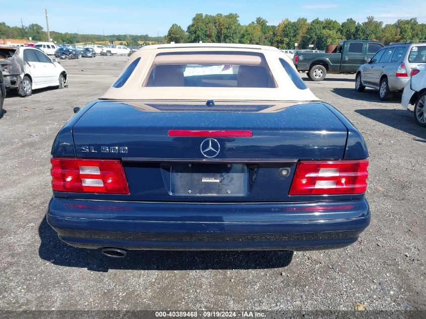 WDBFA68F3YF190158 2000 Mercedes-Benz Sl 500