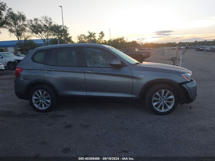 2016 BMW X3 xDrive28I VIN: 5UXWX9C56G0D76974 Lot: 40389469