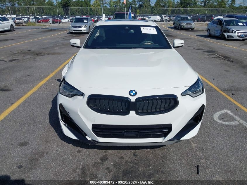 2023 BMW 230 I VIN: 3MW23CM01P8D28634 Lot: 40389472