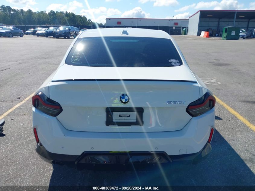 2023 BMW 230 I VIN: 3MW23CM01P8D28634 Lot: 40389472