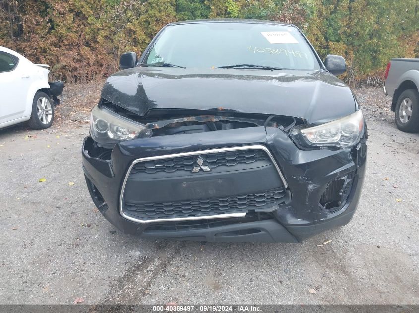 2015 Mitsubishi Outlander Sport Es VIN: 4A4AR3AW8FE029555 Lot: 40389497