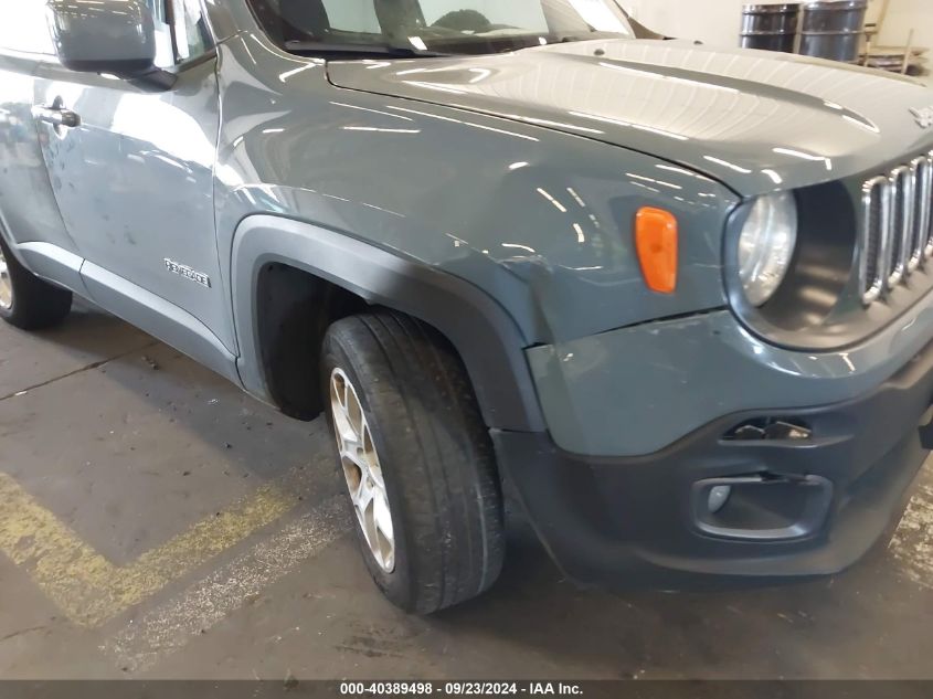 2018 Jeep Renegade Latitude 4X4 VIN: ZACCJBBB9JPJ33112 Lot: 40389498