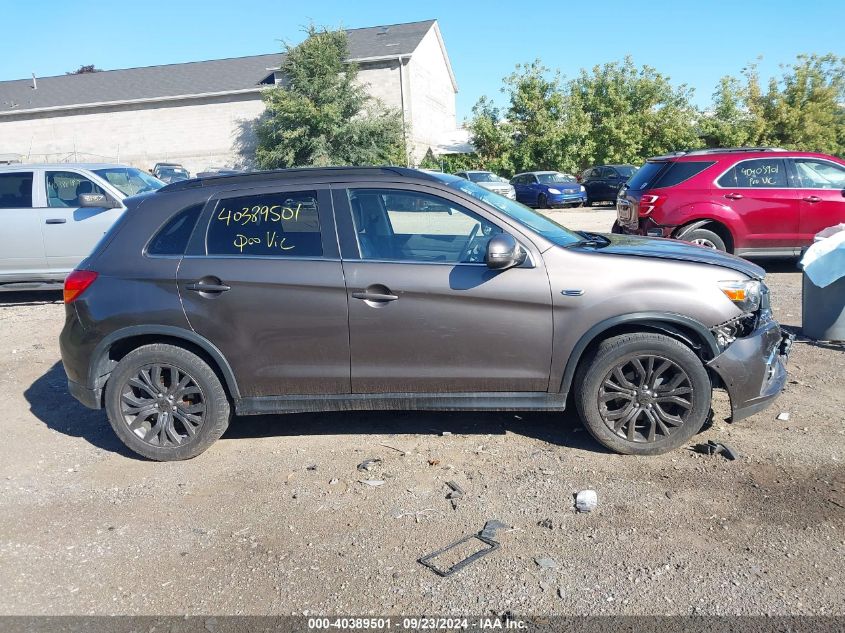 2017 Mitsubishi Outlander Sport Sel/Gt VIN: JA4AR4AWXHZ019192 Lot: 40389501