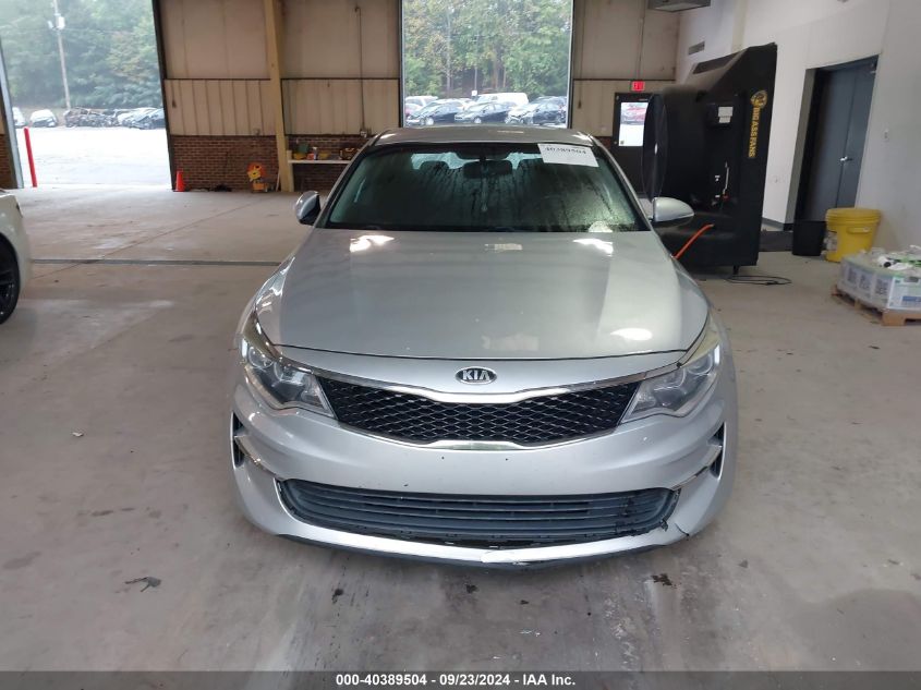 2016 Kia Optima Lx VIN: 5XXGT4L32GG076198 Lot: 40389504