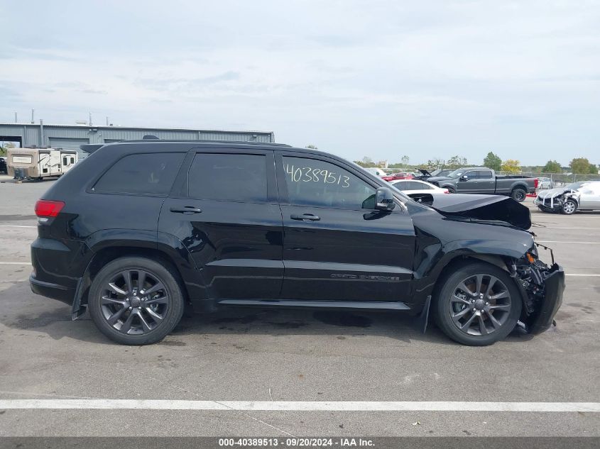 2018 Jeep Grand Cherokee High Altitude 4X4 VIN: 1C4RJFCTXJC177488 Lot: 40389513