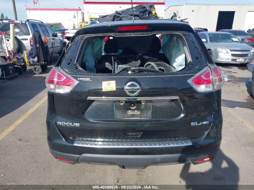 2016 Nissan Rogue S/Sl/Sv VIN: 5N1AT2MV2GC745642 Lot: 40389539