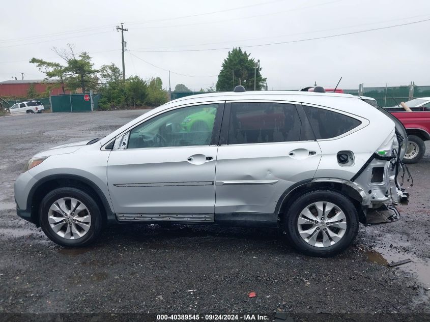 2014 Honda Cr-V Ex-L VIN: 2HKRM4H76EH635058 Lot: 40389545