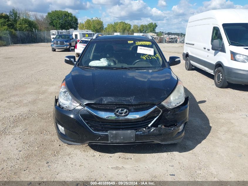 2013 Hyundai Tucson Limited VIN: KM8JUCAC2DU693781 Lot: 40389549