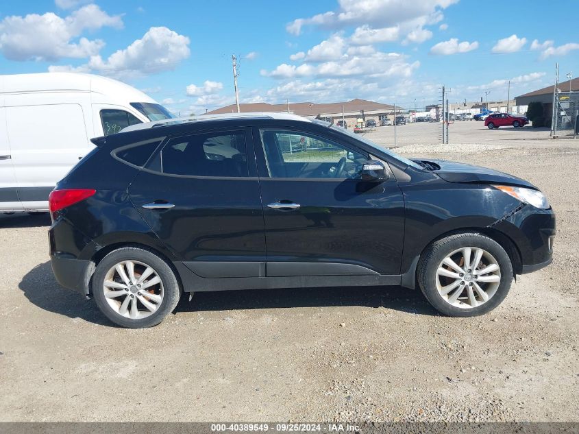 2013 Hyundai Tucson Limited VIN: KM8JUCAC2DU693781 Lot: 40389549