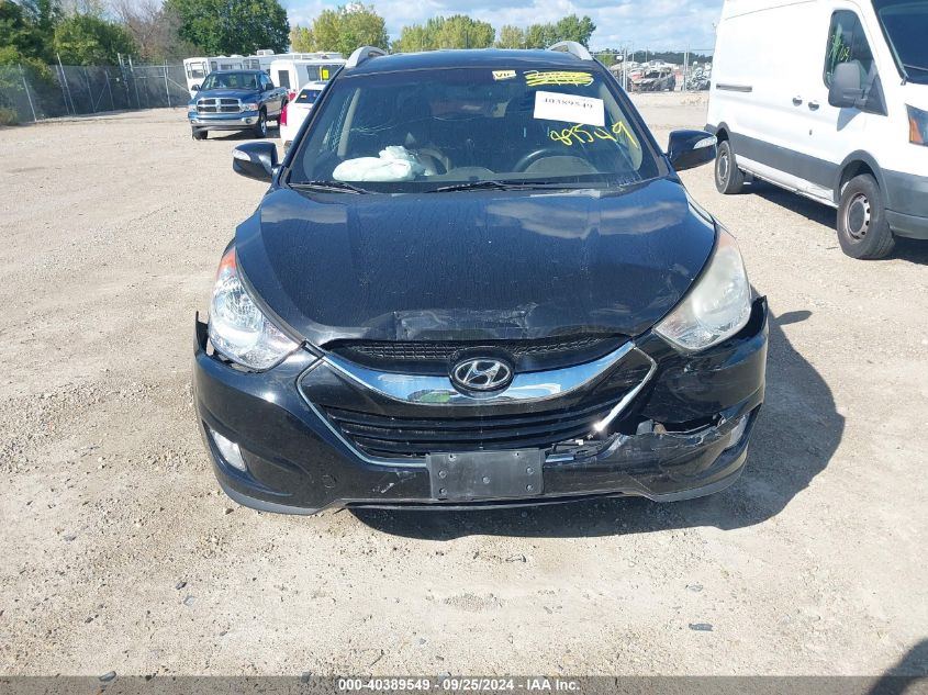 2013 Hyundai Tucson Limited VIN: KM8JUCAC2DU693781 Lot: 40389549