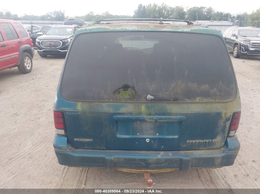 1995 Dodge Caravan Se VIN: 2B4GH45R2SR289894 Lot: 40389564