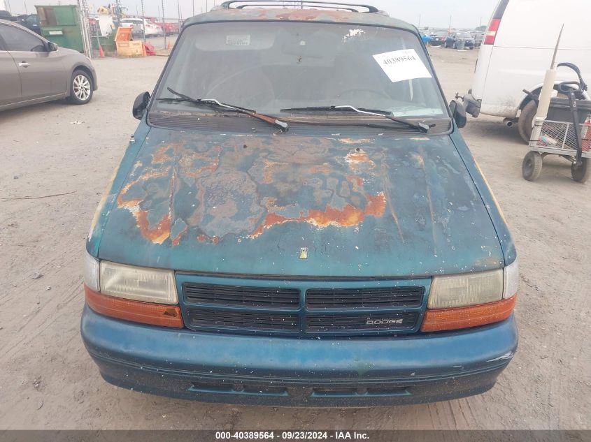 1995 Dodge Caravan Se VIN: 2B4GH45R2SR289894 Lot: 40389564