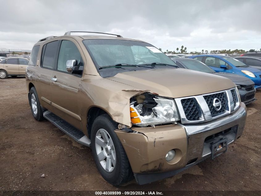 2004 Nissan Pathfinder Armada Le VIN: 5N1AA08A54N744728 Lot: 40389599