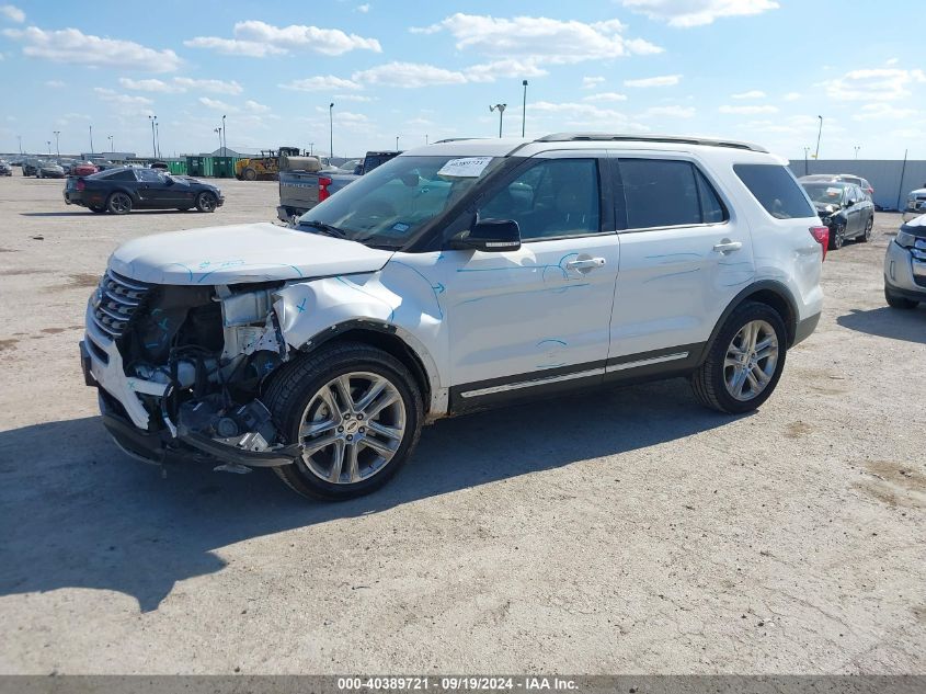 1FM5K8D88HGD53728 2017 Ford Explorer Xlt