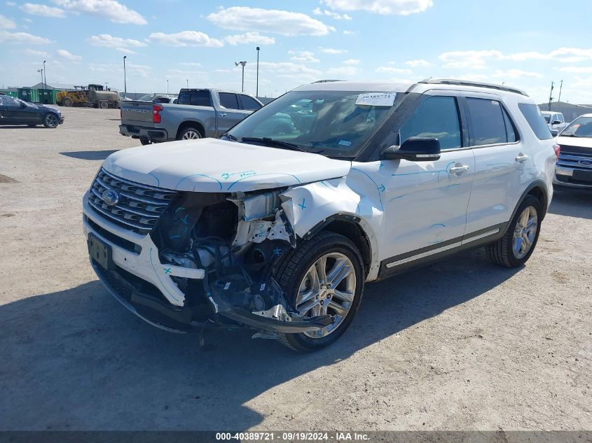 1FM5K8D88HGD53728 2017 Ford Explorer Xlt