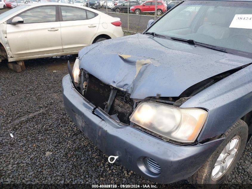 2003 Toyota Highlander V6 VIN: JTEHF21A230149448 Lot: 40389723