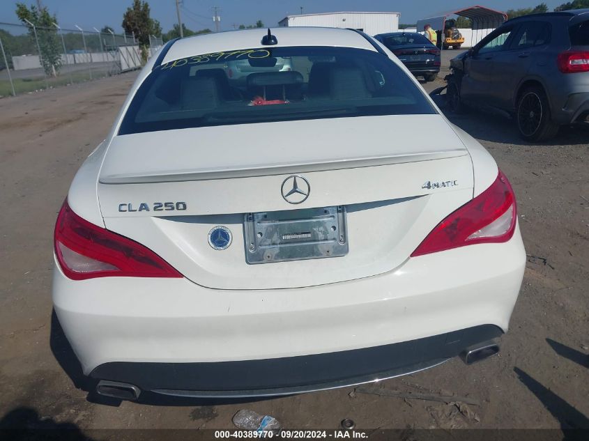 WDDSJ4GBXFN267040 2015 Mercedes-Benz Cla 250 4Matic