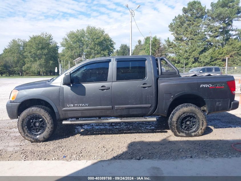 2011 Nissan Titan Pro-4X VIN: 1N6BA0EC2BN313224 Lot: 40389788