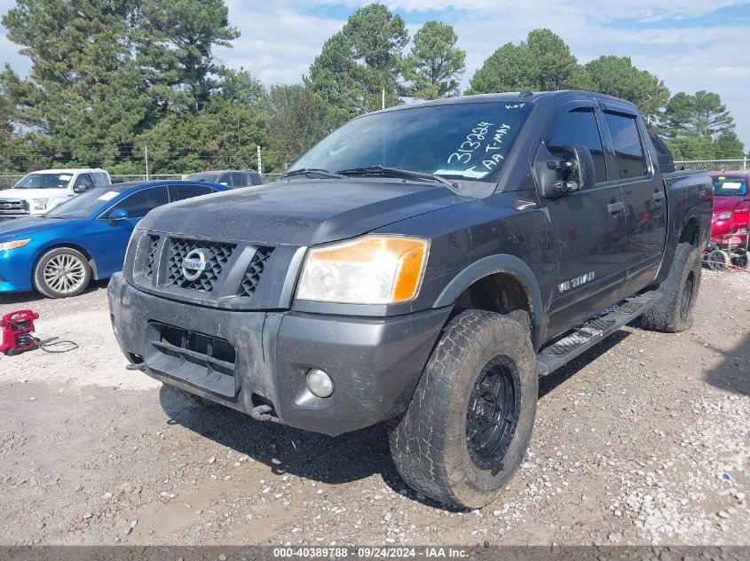 2011 Nissan Titan Pro-4X VIN: 1N6BA0EC2BN313224 Lot: 40389788