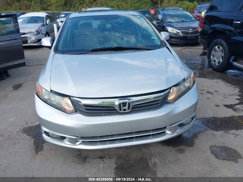 2HGFB2F99CH557741 2012 Honda Civic Ex-L