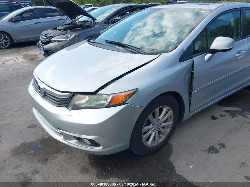 2HGFB2F99CH557741 2012 Honda Civic Ex-L