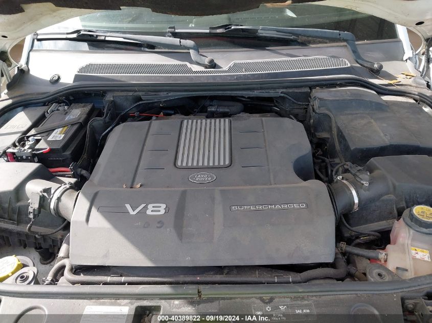 2013 Land Rover Range Rover Sport Supercharged VIN: SALSP2E4XDA804360 Lot: 40389822