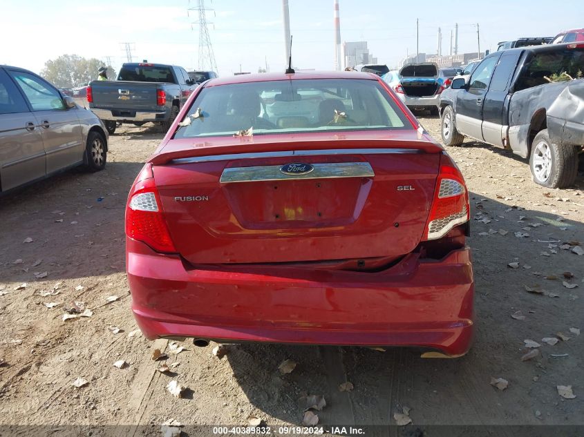 2010 Ford Fusion Sel VIN: 3FAHP0JG8AR207463 Lot: 40389832