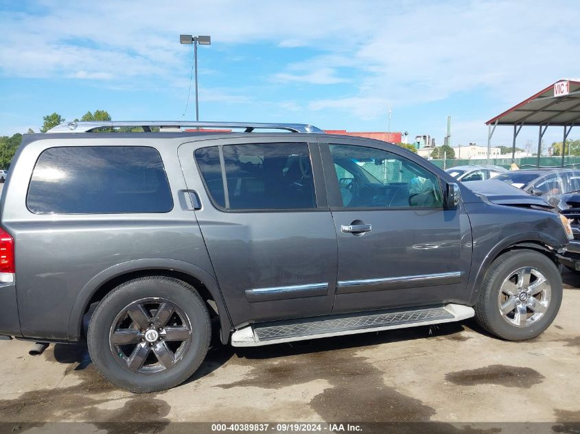 5N1AA0ND0BN618658 2011 Nissan Armada Platinum