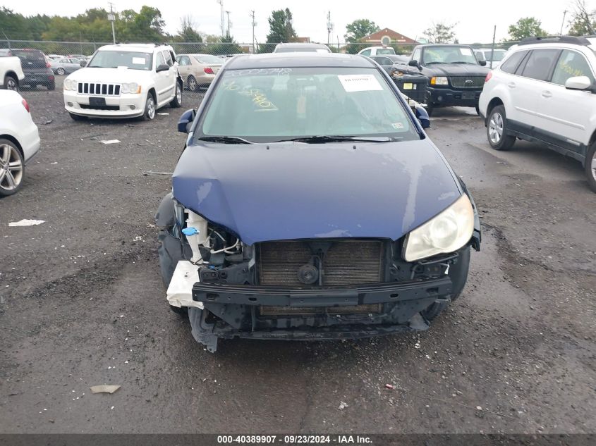 2009 Hyundai Elantra Gls VIN: KMHDU46D99U729607 Lot: 40389907