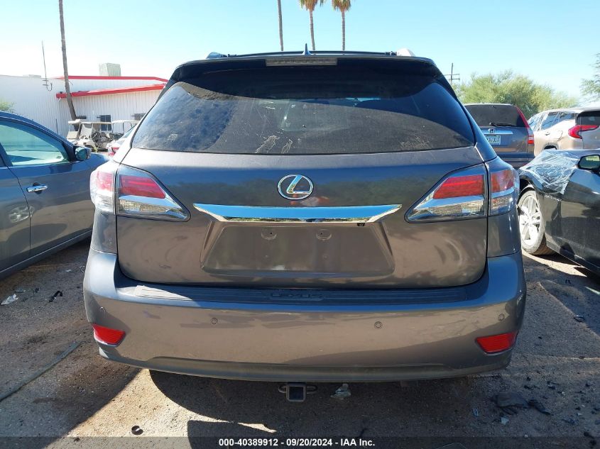 2015 Lexus Rx 350 VIN: JTJZK1BA6F2423432 Lot: 40389912