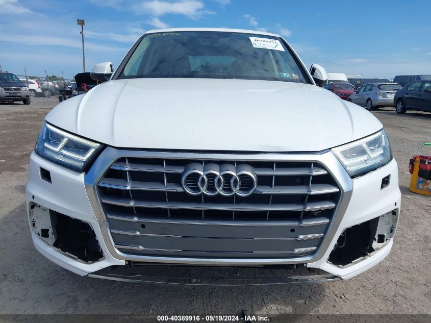 2019 Audi Q5 45 Premium VIN: WA1BNAFY9K2101181 Lot: 40389916