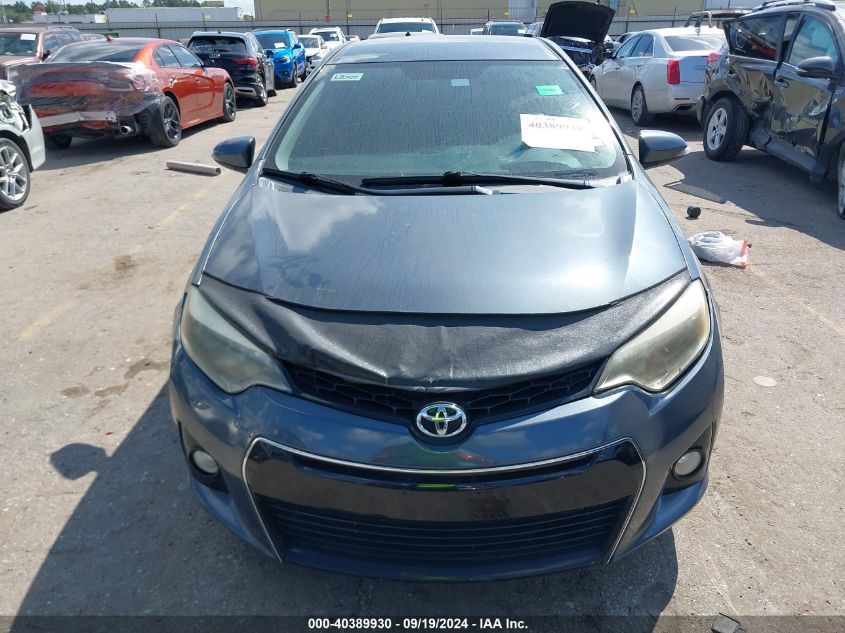 2015 Toyota Corolla S Plus VIN: 5YFBURHE9FP363199 Lot: 40389930