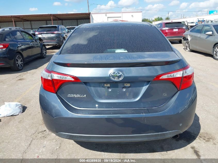 2015 Toyota Corolla S Plus VIN: 5YFBURHE9FP363199 Lot: 40389930