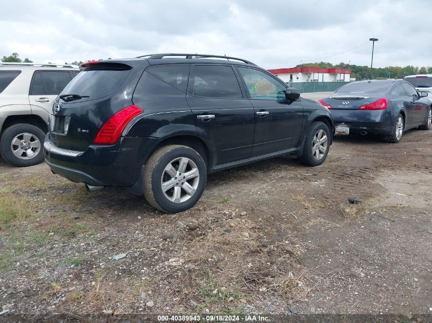 2007 Nissan Murano S VIN: JN8AZ08W77W619600 Lot: 40389943