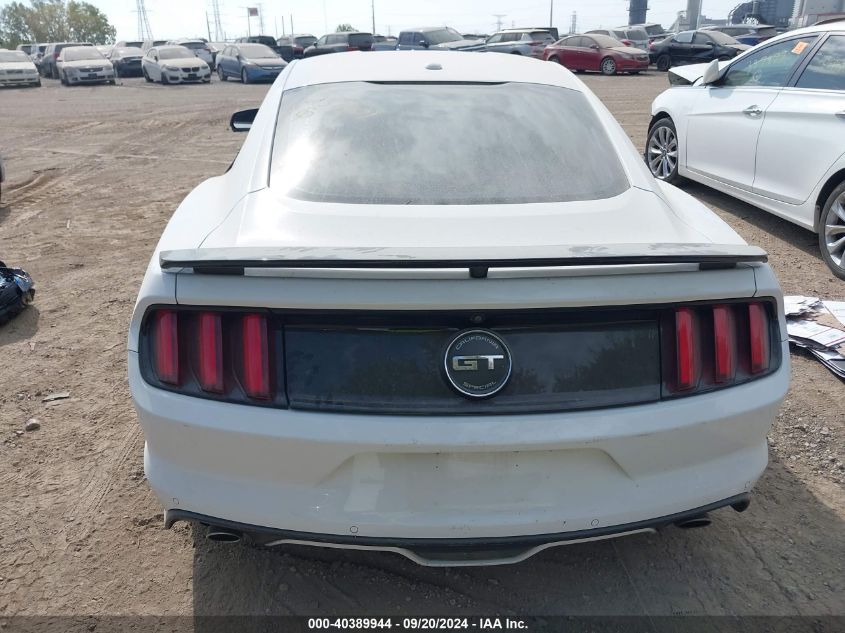 2016 Ford Mustang Gt Premium VIN: 1FA6P8CF7G5237401 Lot: 40389944