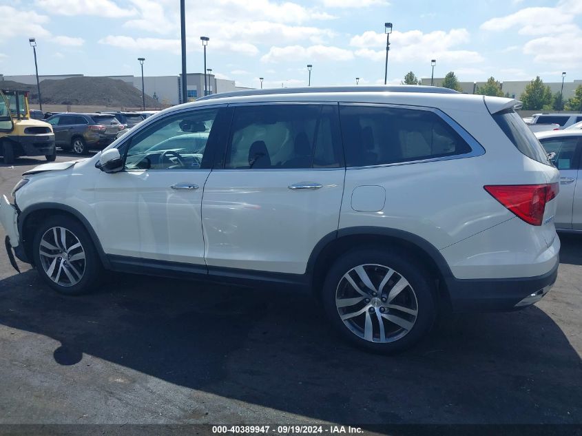 5FNYF6H07HB039061 2017 Honda Pilot Elite