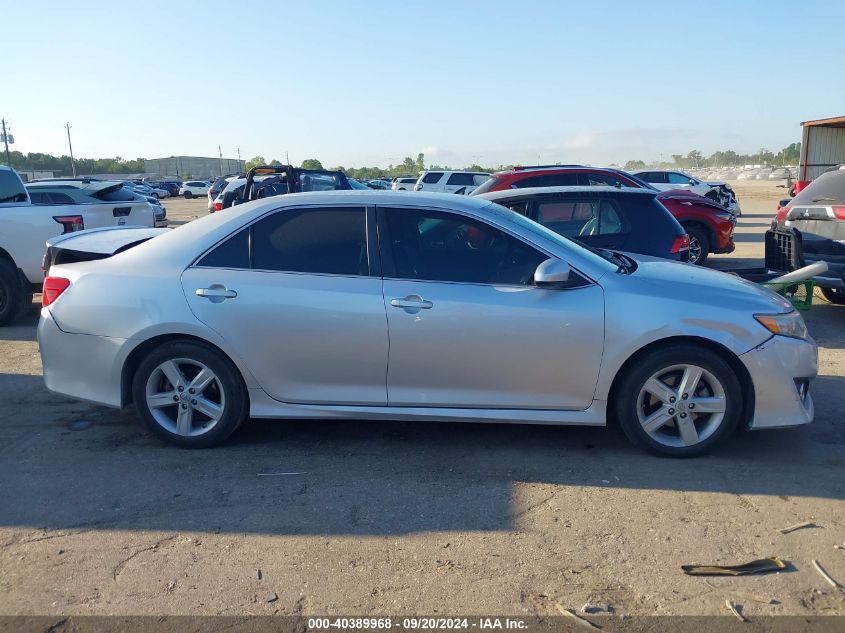 2013 Toyota Camry Se VIN: 4T1BF1FK7DU698350 Lot: 40389968