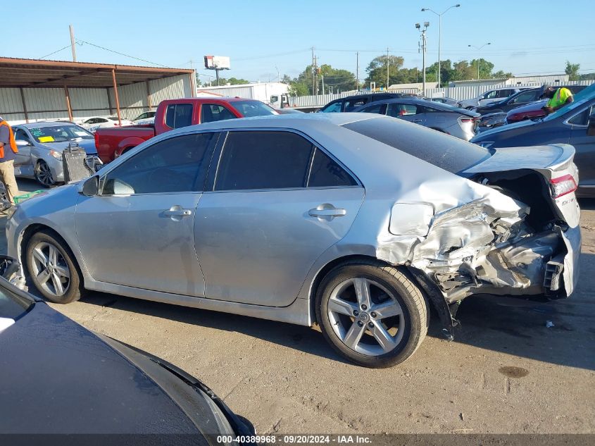 2013 Toyota Camry Se VIN: 4T1BF1FK7DU698350 Lot: 40389968