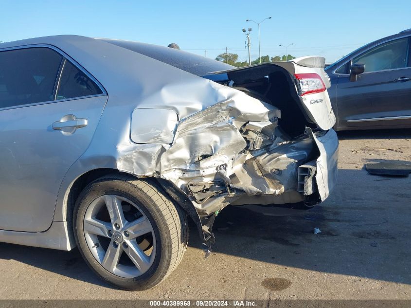 2013 Toyota Camry Se VIN: 4T1BF1FK7DU698350 Lot: 40389968