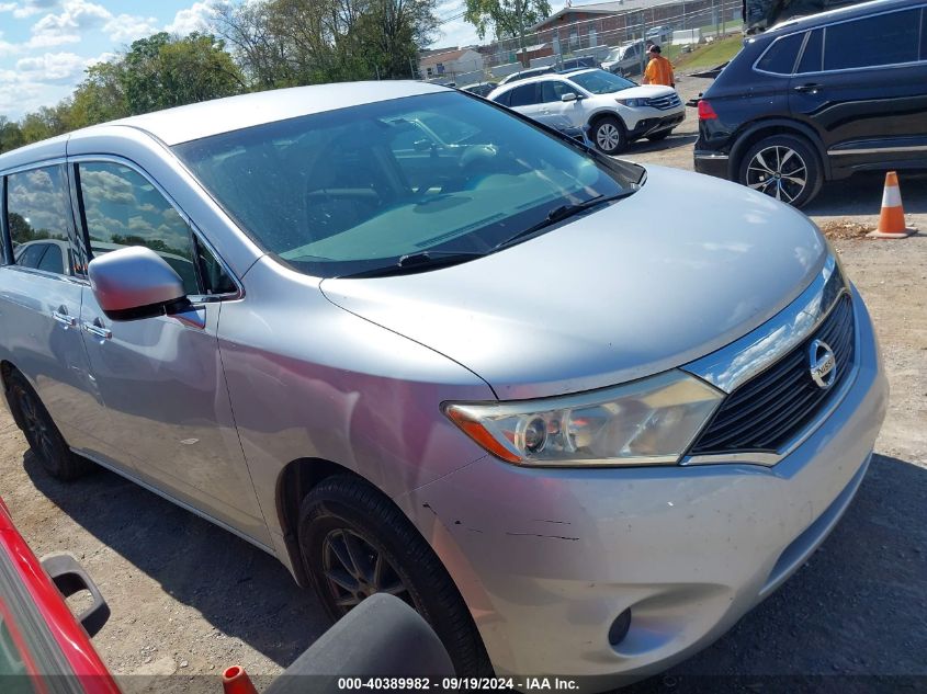 2012 Nissan Quest S VIN: JN8AE2KP1C9043164 Lot: 40389982