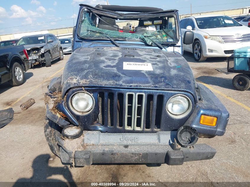 2003 Jeep Wrangler X VIN: 1J4FA39S53P353577 Lot: 40389994