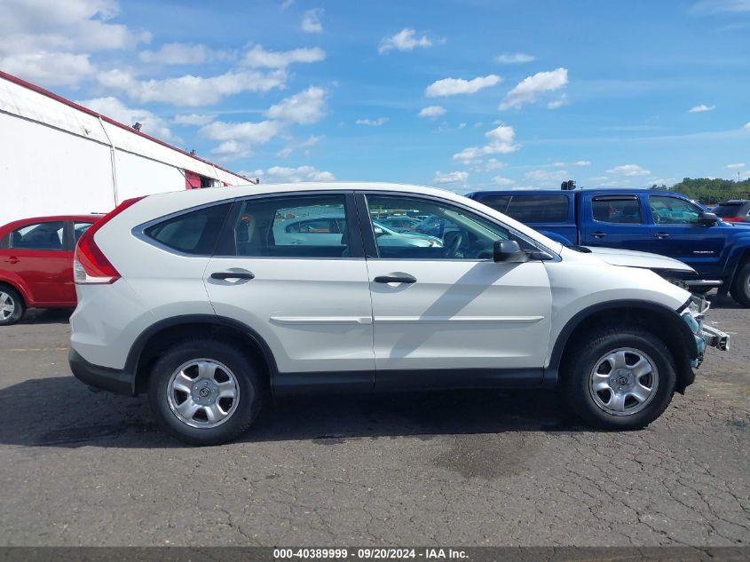 2014 Honda Cr-V Lx VIN: 5J6RM4H37EL005195 Lot: 40389999