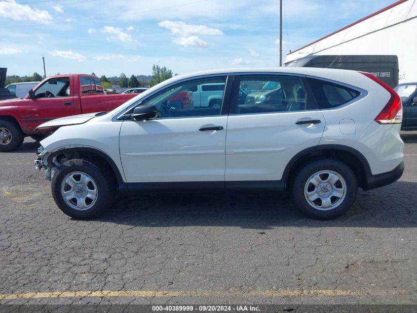 2014 Honda Cr-V Lx VIN: 5J6RM4H37EL005195 Lot: 40389999