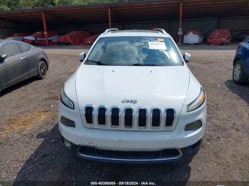 2014 Jeep Cherokee Limited VIN: 1C4PJLDS5EW104075 Lot: 40390005